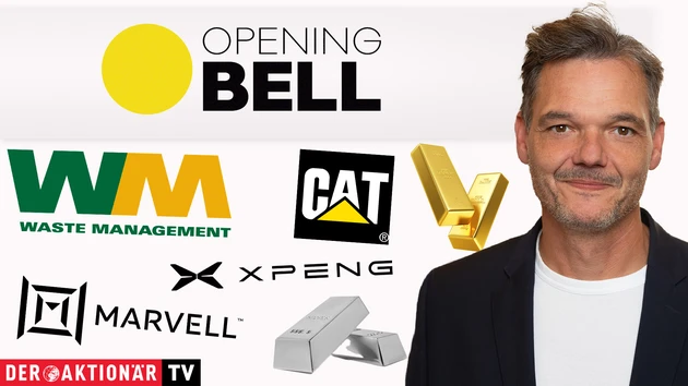Opening Bell: Wall Street auf Richtungssuche; Gold, Silber, Microsoft, Caterpillar, Nvidia, Super Micro, Marvel Technology, Waste Management, Alibaba, XPeng im Fokus