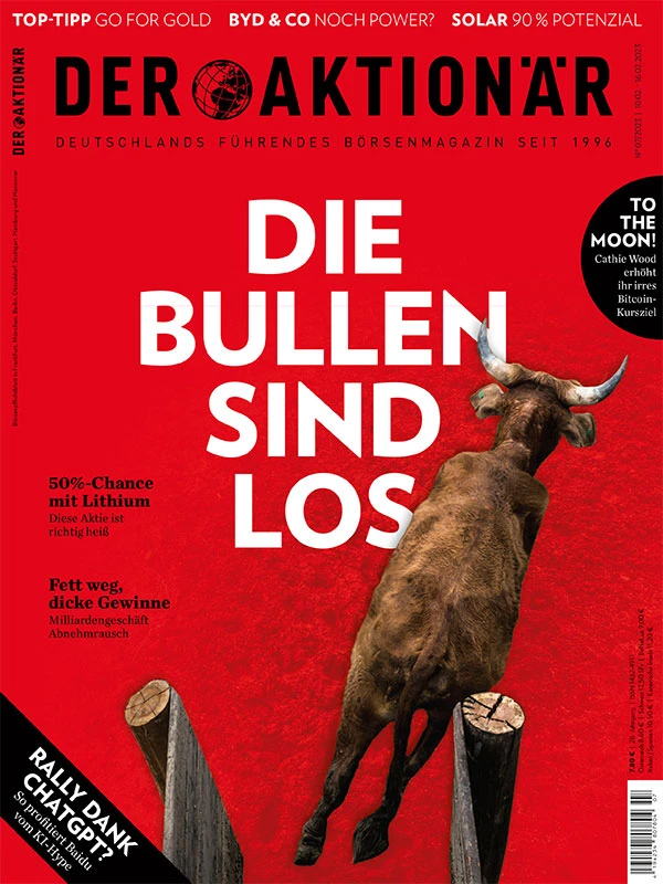 In der neuen Ausgabe nennt Ihnen die AKTIONÄR-Redaktion 5 Gründe, warum die Hausse auch trotz der widrigen Begleitumstände weitergeht, und welche 10 Aktien dank einer top Story und einem top Chart jetzt für Anleger wie gemalt sind für einen Einstieg. 