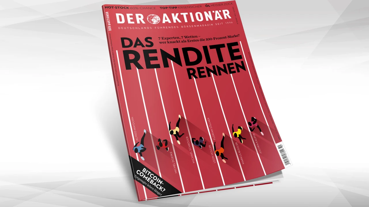 Das Rendite Rennen: 7 Experten, 7 Wetten –  wer knackt als Erstes die 100-Prozent-Marke?