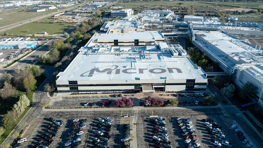 Der Hauptsitz von Micron Technology Inc. in Boise, Idaho, USA, am Donnerstag, 18. April 2024