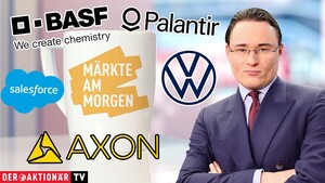 Märkte am Morgen: DAX trotzt Unsicherheiten; Volkswagen, BASF, Axon Enterprise, Salesforce, Palantir 