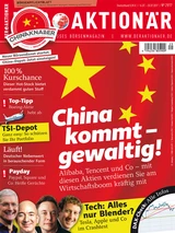 DAX: Neue Ausgabe: China kommt ‑ gewaltig! Alibaba, Tencent und Co ‑ mit diesen Aktien verdienen Sie am Wirtschaftsboom kräftig mit +++ Payday: Paypal, Square und Co: Heiße Gerüchte +++ Tech: Alles nur Blender? Tesla, Apple und Co im Crashtest