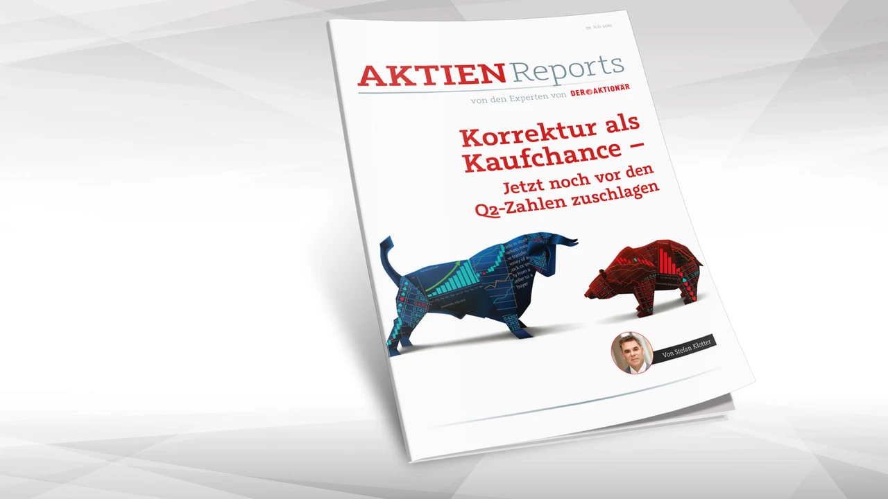 Korrektur als Kaufchance – jetzt noch vor den Q2-Zahlen zuschlagen
