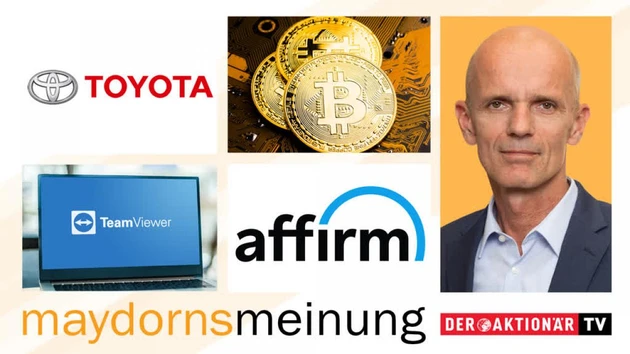 Maydorns Meinung: Varta, BYD, Tesla, General Motors, Toyota, Teamviewer, Jinko, Affirm, Square, Bitcoin
