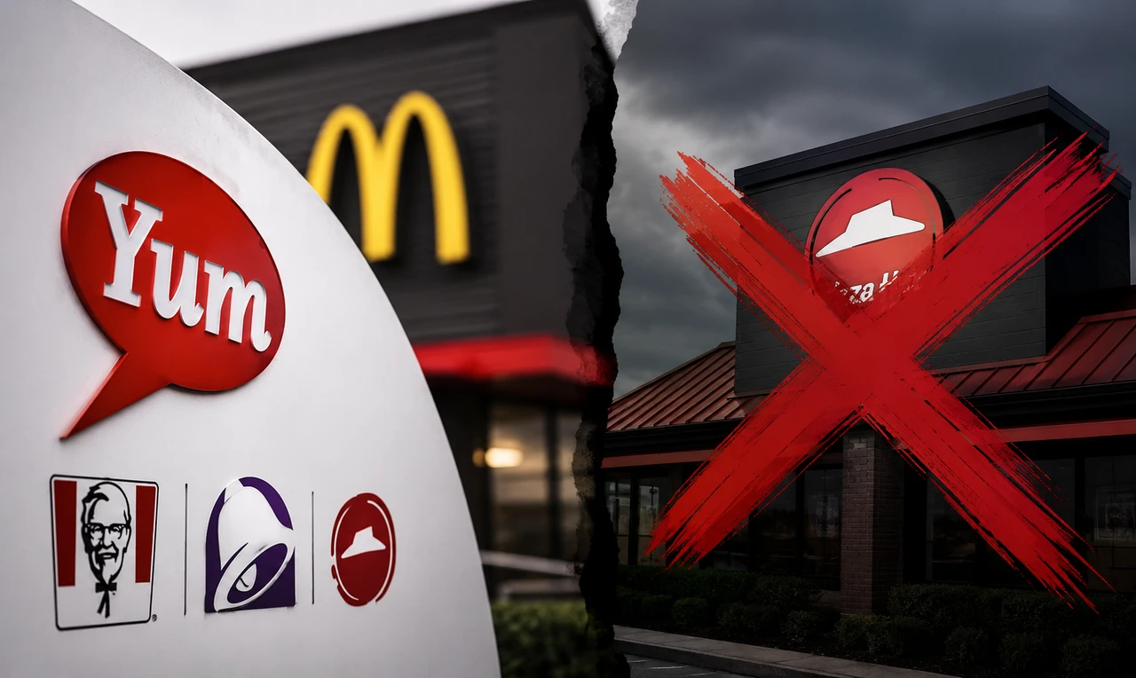 Yum Brands: McDonald‘s‑Konkurrent zieht bei Pizza Hut den Schlussstrich