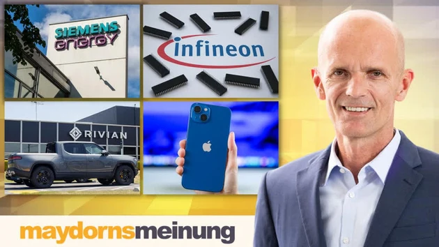 maydornsmeinung: Siemens Energy, Infineon, Palantir, Apple, Rivian, Tesla, BYD, Arcadium, JinkoSolar