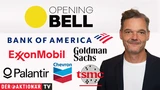 DowJones: Opening Bell: Wall Street startet im Minus; WTI, US‑Renditen, ExxonMobil, Chevron, Palantir, Broadcom, TSMC, Planet Labs im Fokus