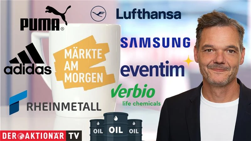 Märkte am Morgen: DAX vor Frist‑Ende behauptet; Öl, Samsung Electronics, Puma, Adidas, Rheinmetall, Verbio, Dt. Lufthansa im Fokus