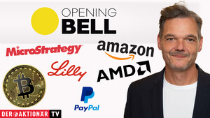 Opening Bell: Wall Street startet mit Verlusten; Microstrategy, Bitcoin, Amazon, AMD, PayPal, Eli Lilly im Fokus  / Foto: bmag