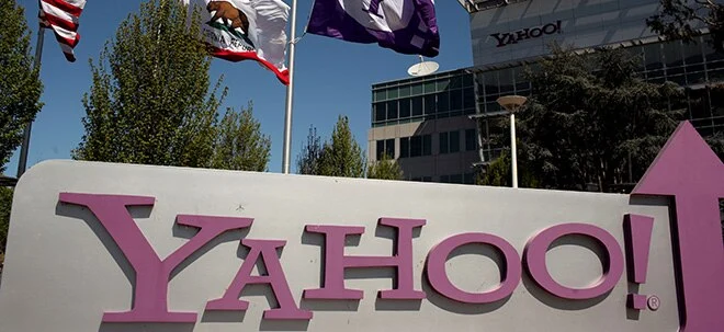 Yahoo&#8209;Aktie unter Druck: Internet&#8209;Dino bangt nach Hackerattacke um Übernahme (Foto: Börsenmedien AG)