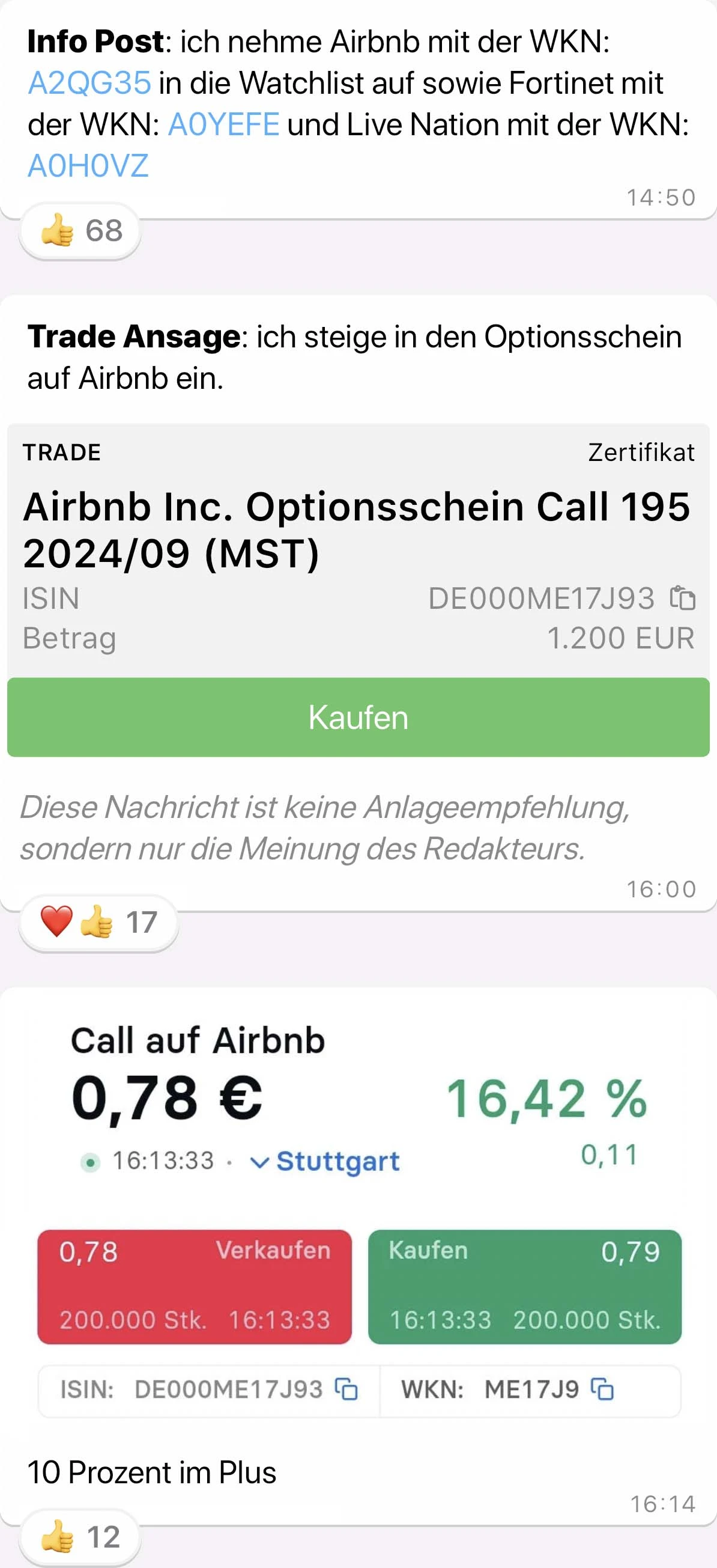 Trading-Stream Airbnb