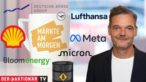 Märkte am Morgen: Tech‑Schwäche belastet DAX zum Auftakt; WTI, Micron Technology, Meta, Bloom Energy, Deutsche Börse, Deutsche Lufthansa, Shell im Fokus 