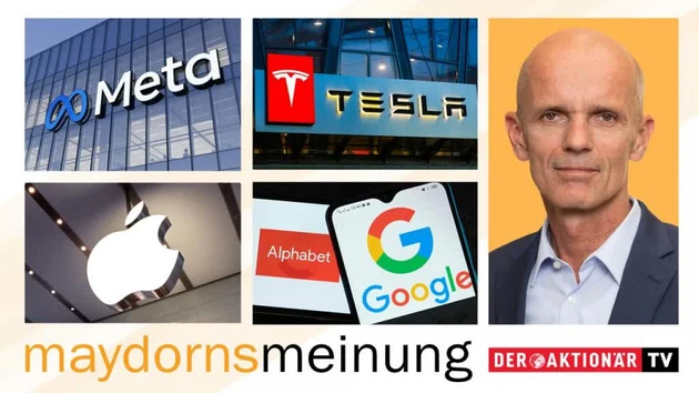 Maydorns Meinung: Meta Platforms, PayPal, Alphabet, Microsoft, Apple, Amazon, Tesla, BYD, SolarEdge