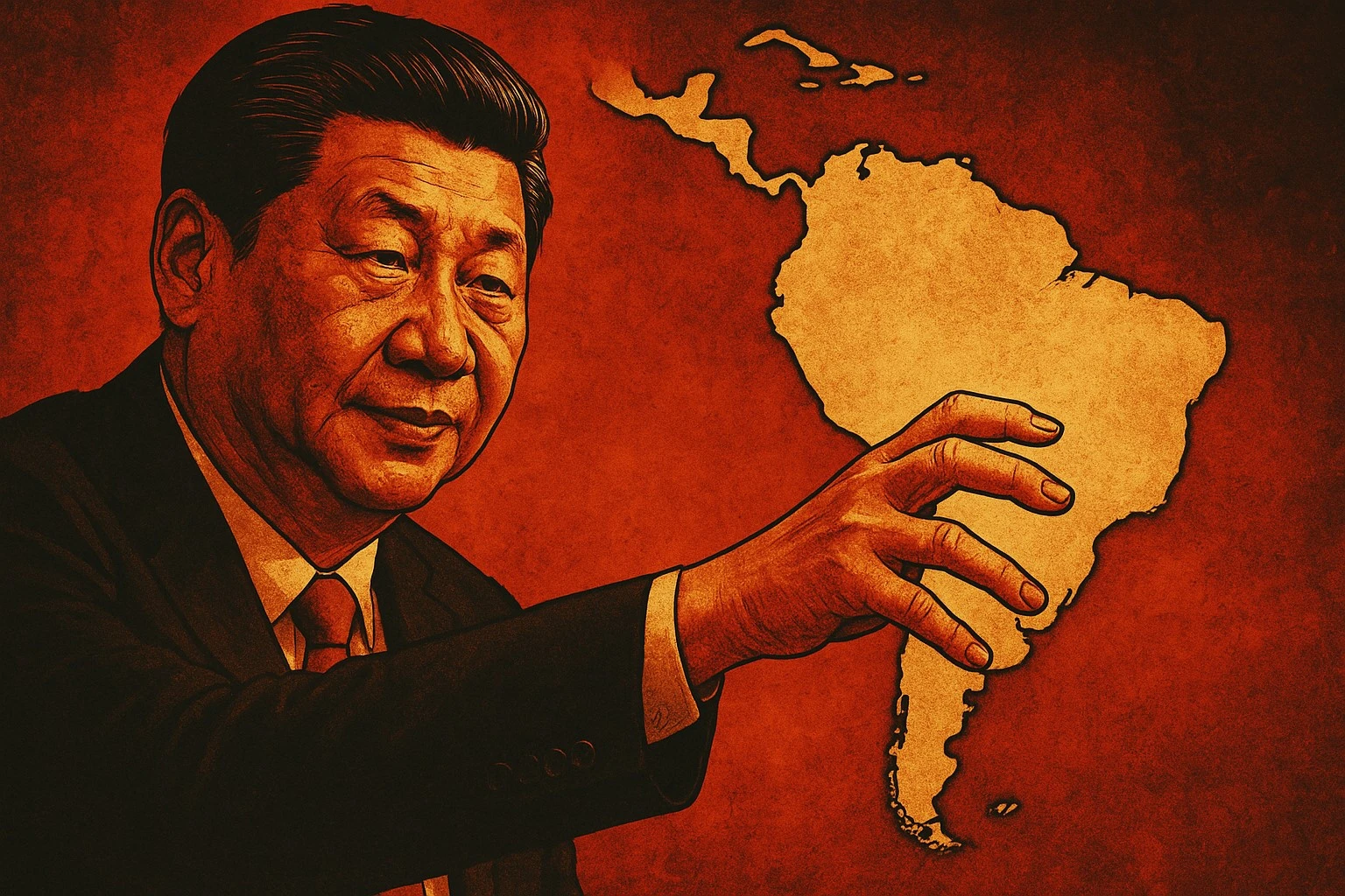 Zensierte Wahrheit? Chinas verdeckter Angriff auf Südamerika und diese Aktien EXPLODIEREN jetzt! (Foto: OpenAi)