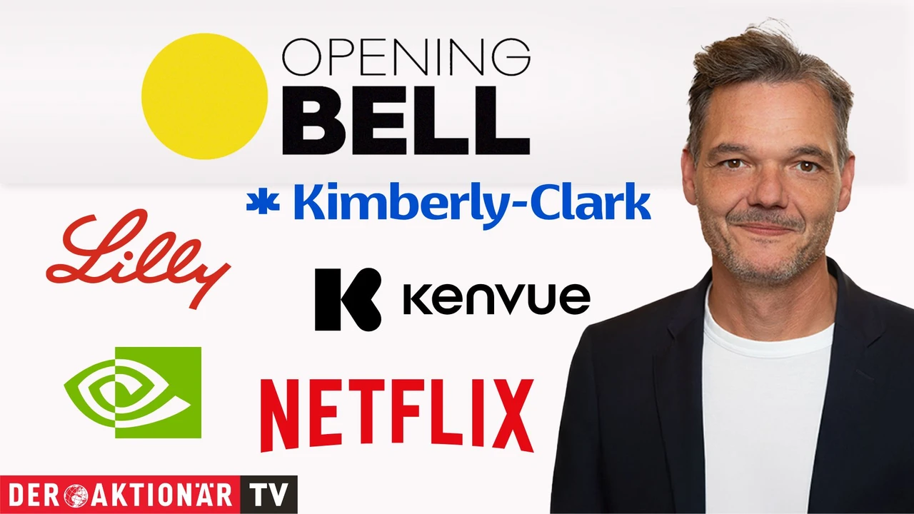 Opening Bell: US-Tech-Aktien starten freundlich in den November; Nvidia, Kenvue, Kimberly-Clark, Netflix, Meta, Eli Lilly, Cisco Systems, Beyond Meat im Fokus