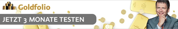 Goldfolio, jetzt 3 Monate testen