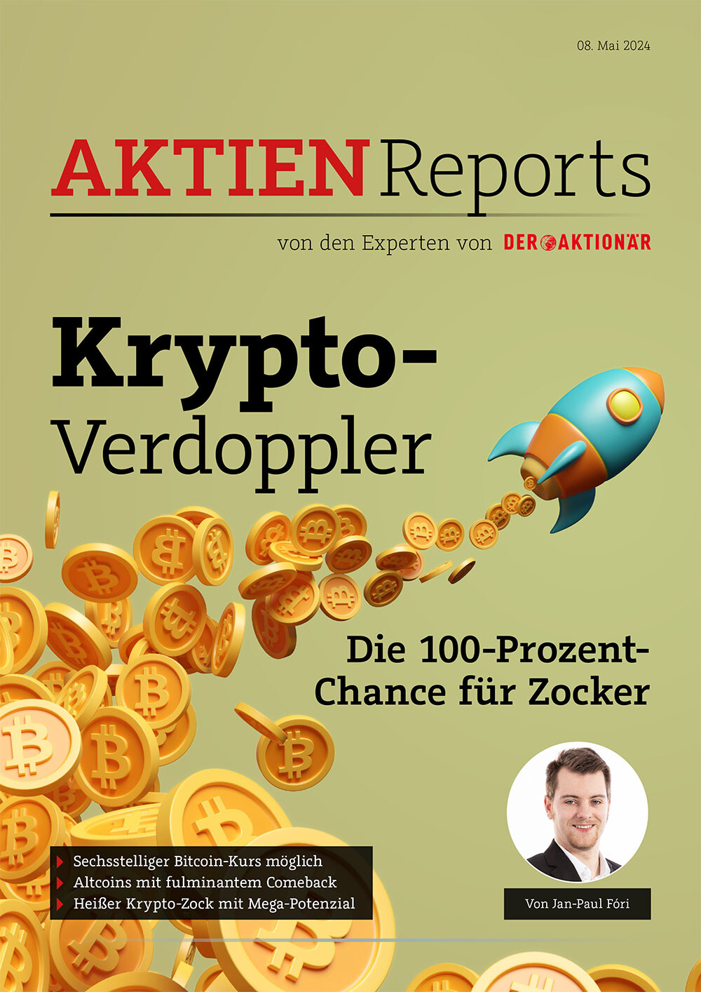 Bitcoin, Krypto, Aktien-Report