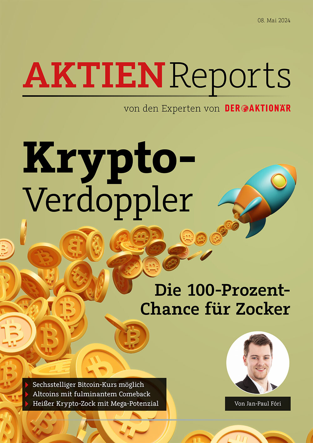 Aktienreport "Krypto-Verdoppler"