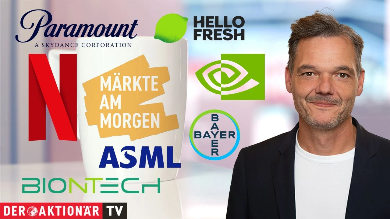 Märkte am Morgen: DAX tritt auf der Stelle; Nvidia, Netflix, Bayer, Hellofresh, Biontech, ASML im Fokus