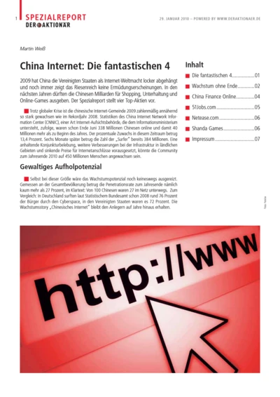 Chinas neue Internet-Stars